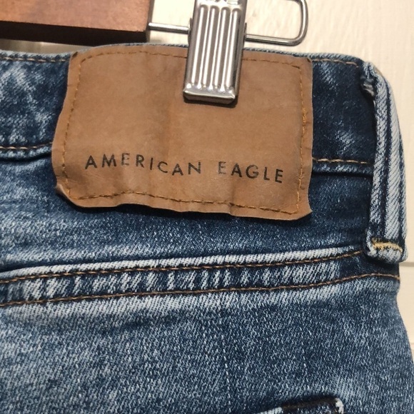𝅺american Eagle Outfitters AirFlex+ Blue Jeans Size 30x30 - Picture 8 of 9